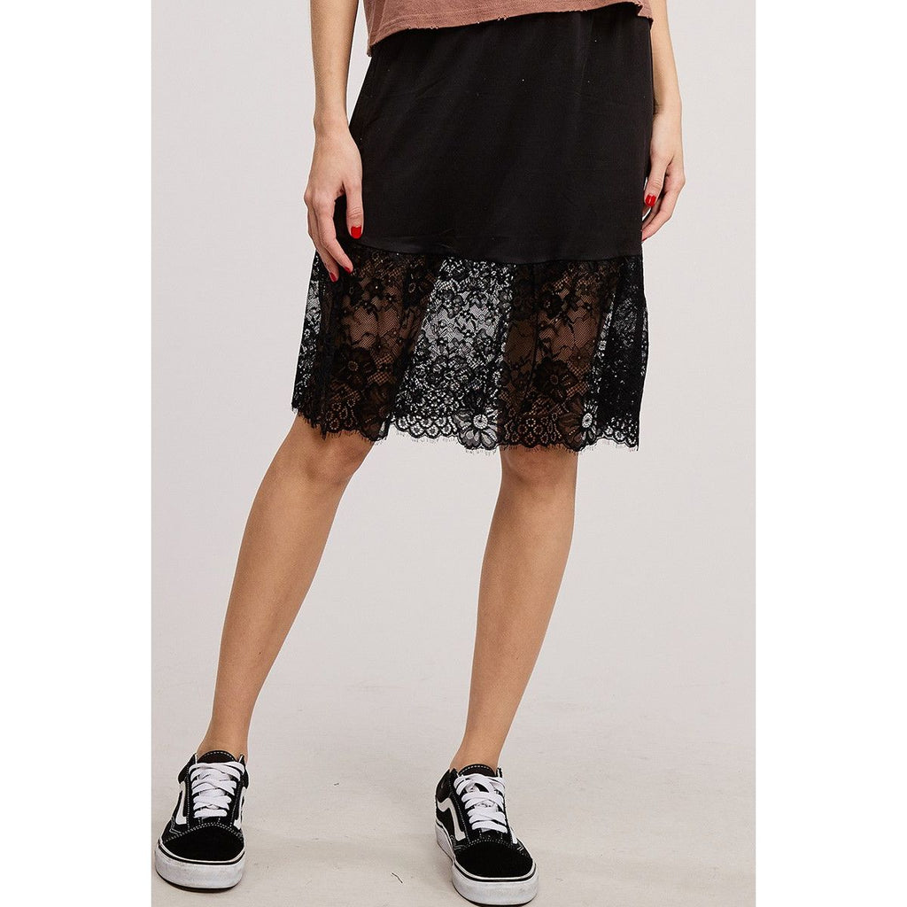 The Lace Layered Skirt