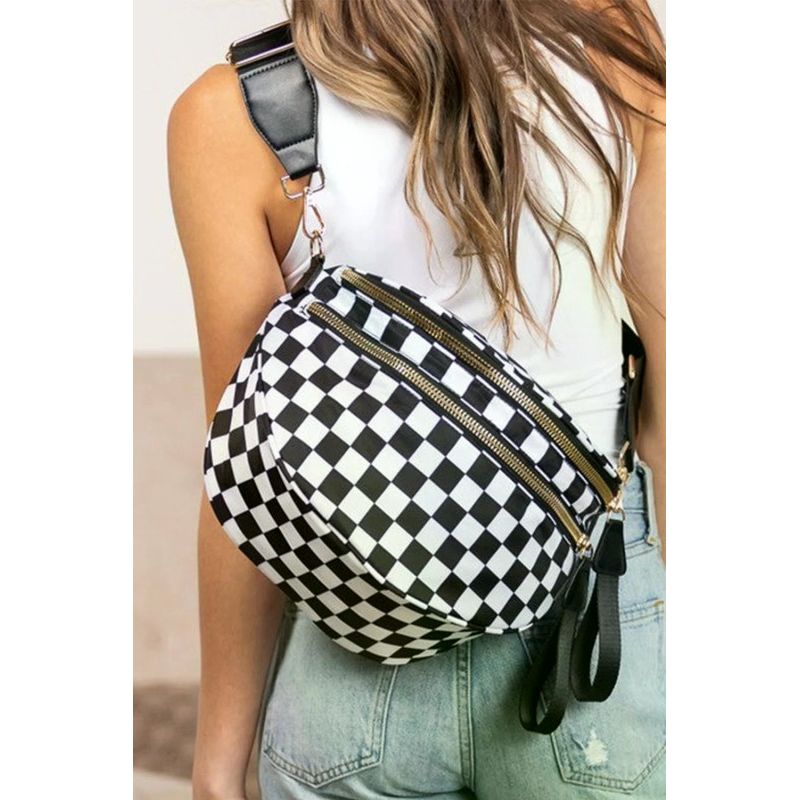 Sling Checker Bag- So cute.