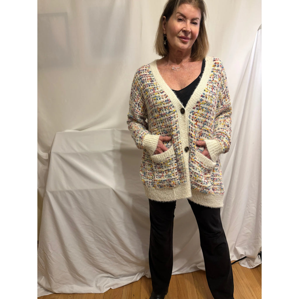 The Textured Knit Cardigan