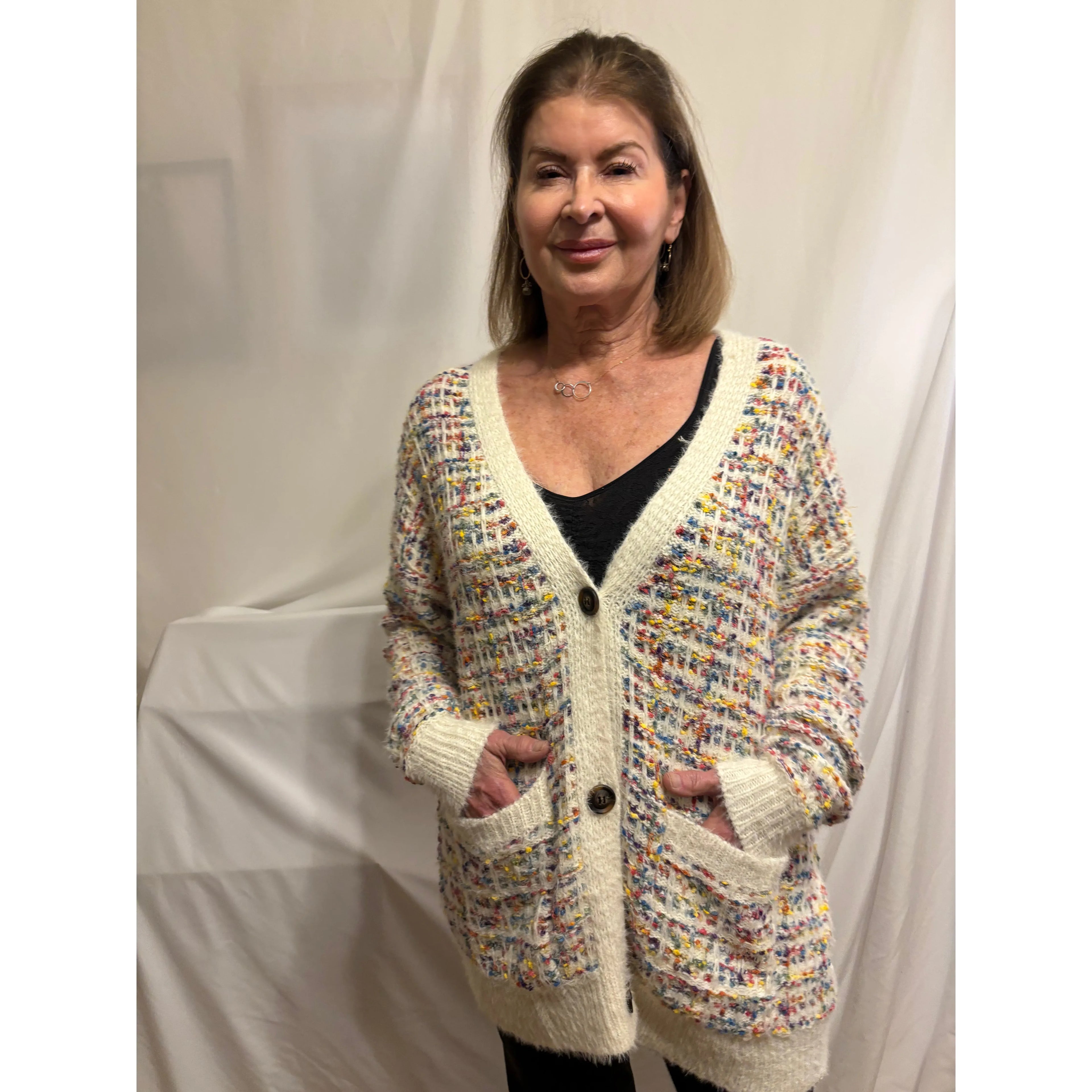 The Textured Knit Cardigan