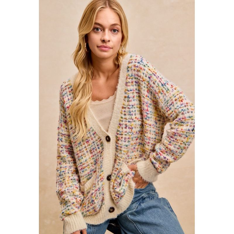 The Textured Knit Cardigan