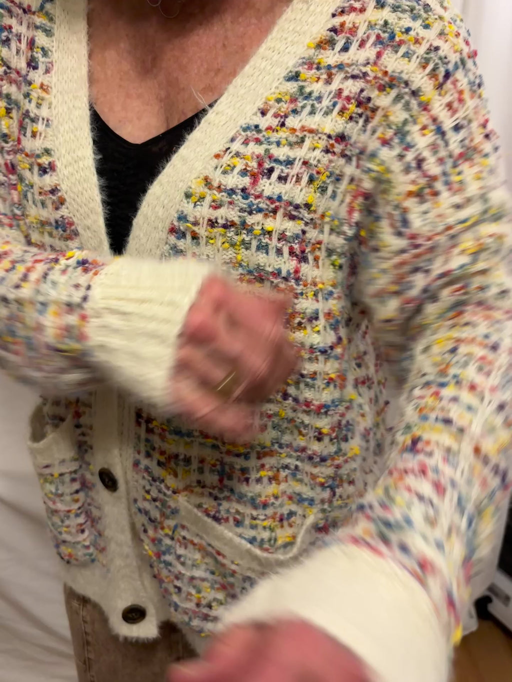 The Textured Knit Cardigan